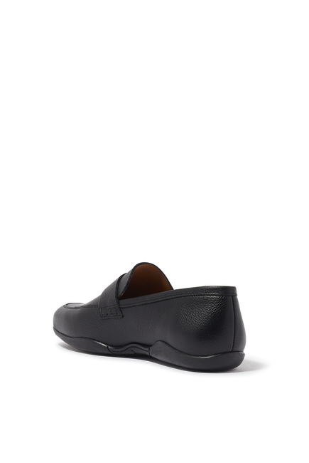 Downing Milled Calf Leather Loafers